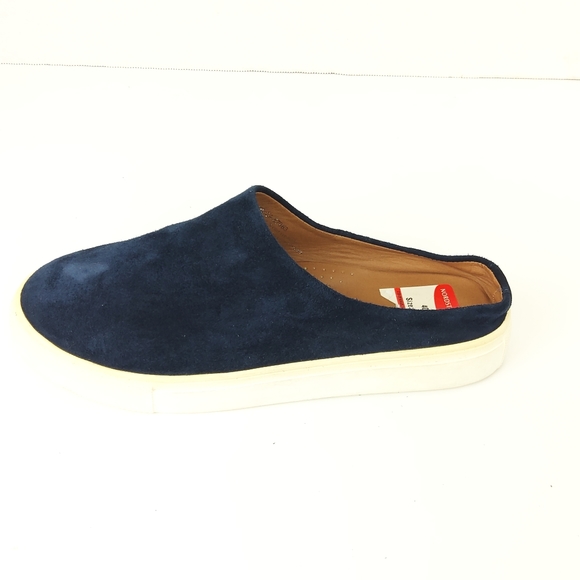 Caslon Sz 6 M Blue Suede Slip On Clog Flat Sneaker